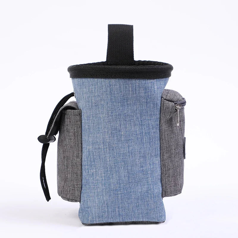 Pet Training Waist Bag - Portable Dog Treat Pouch for Snacks, Poo Bags & Outdoor Walking Essentials