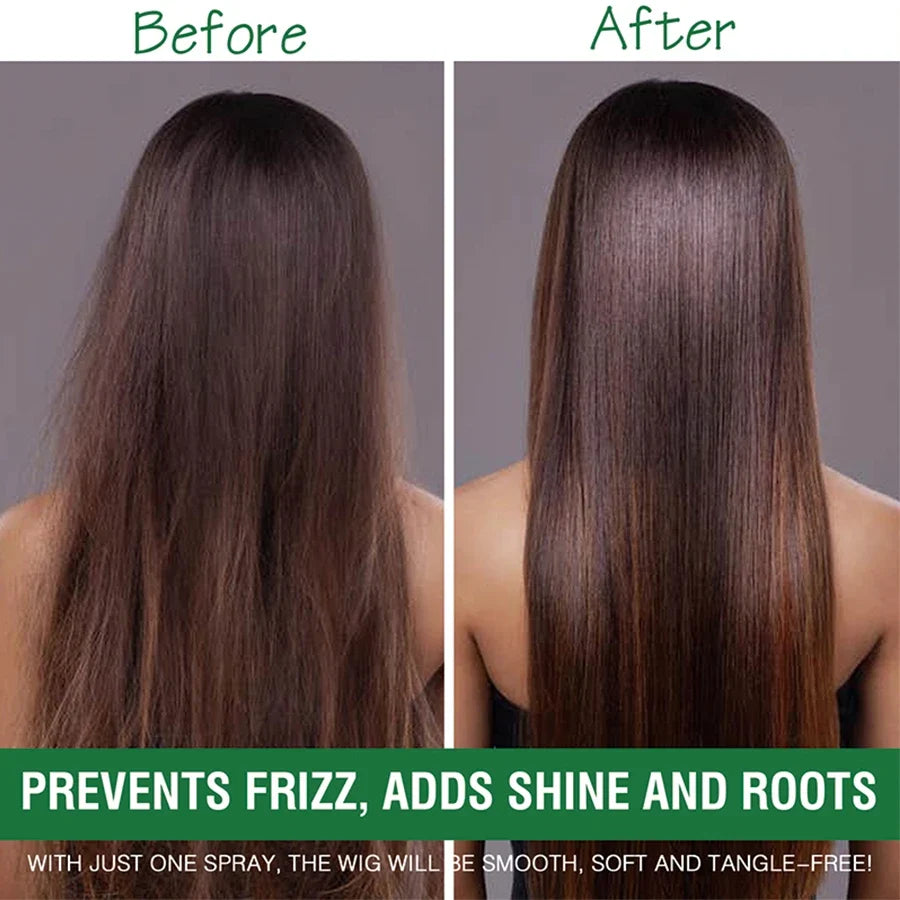 100ml Wig Milk Moisturizing Spray - Leave-In Conditioner for Synthetic Hair Frizz Control & Shine Care