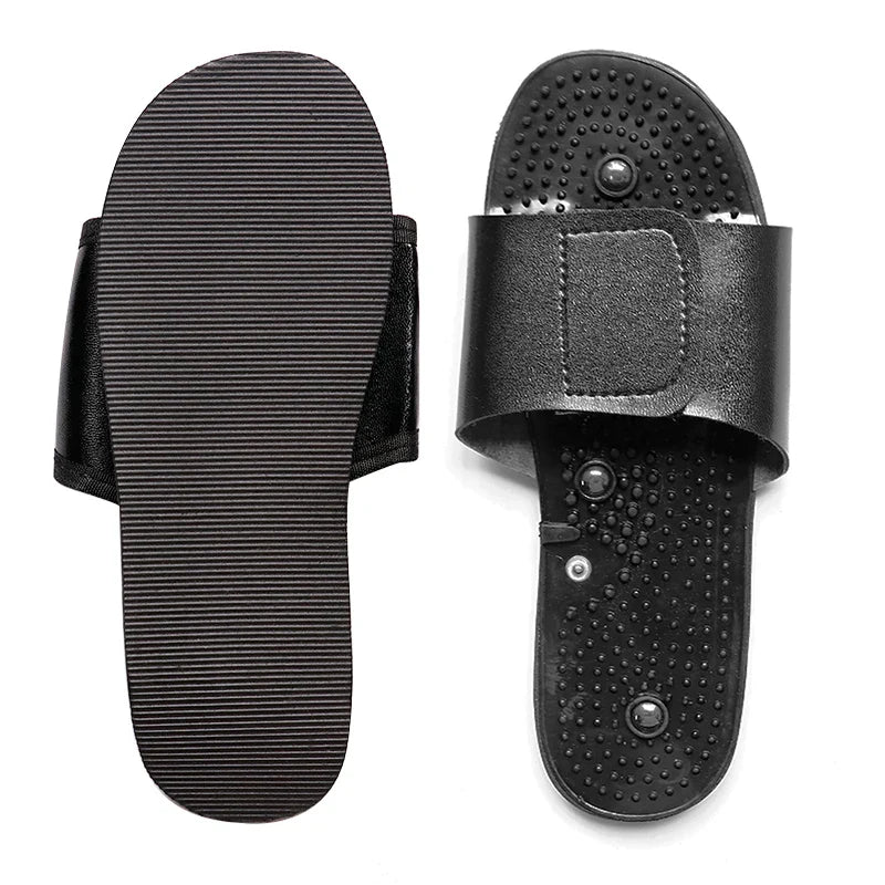 Foot Massage Slippers — Reflexology TENS & EMS Acupuncture Therapy for Feet Relaxation and Body Massage