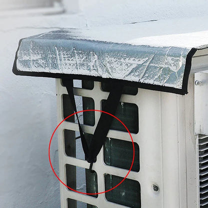 Outdoor Air Conditioner Cover - Energy-Saving, Rainproof, Washing, Dust Prevention, Sun Exposure Protection, AC Cleaning Bag
