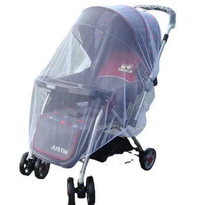 Baby Stroller Mosquito Net - Summer Insect Protection Mesh Cover for Infant Prams & Pushchairs