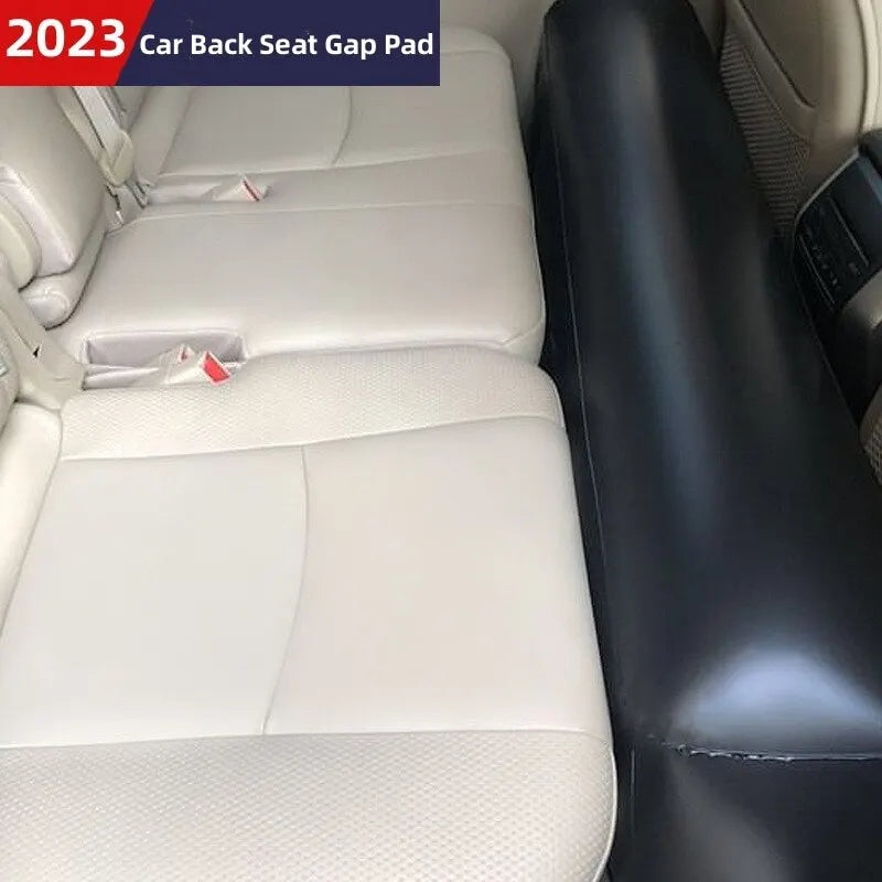 Car Travel Inflatable Mattress – Back Seat Air Bed Gap Filler for Long-Distance Camping
