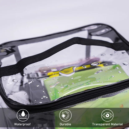 Transparent Mesh Zipper Toy Storage Bag – Large Capacity Organizer for Puzzles, Blocks & Building Toys