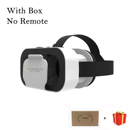 Shinecon 3D VR Glasses – Virtual Reality Headset with Controller for Smartphone Gaming