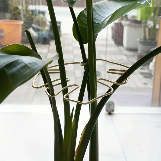 Large Hanging Plant Stand with Iron Hooks – Indoor & Outdoor Flowerpot Holder for Decorative Plants