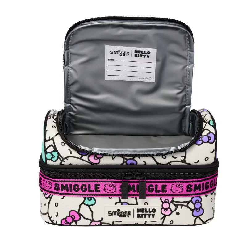 Sanrio Hello Kitty Elementary School Backpack — Ultra-Lightweight Kids Backpack with Pen Box and Lunch Bag, Reduce Burden, Perfect Gift for Girls