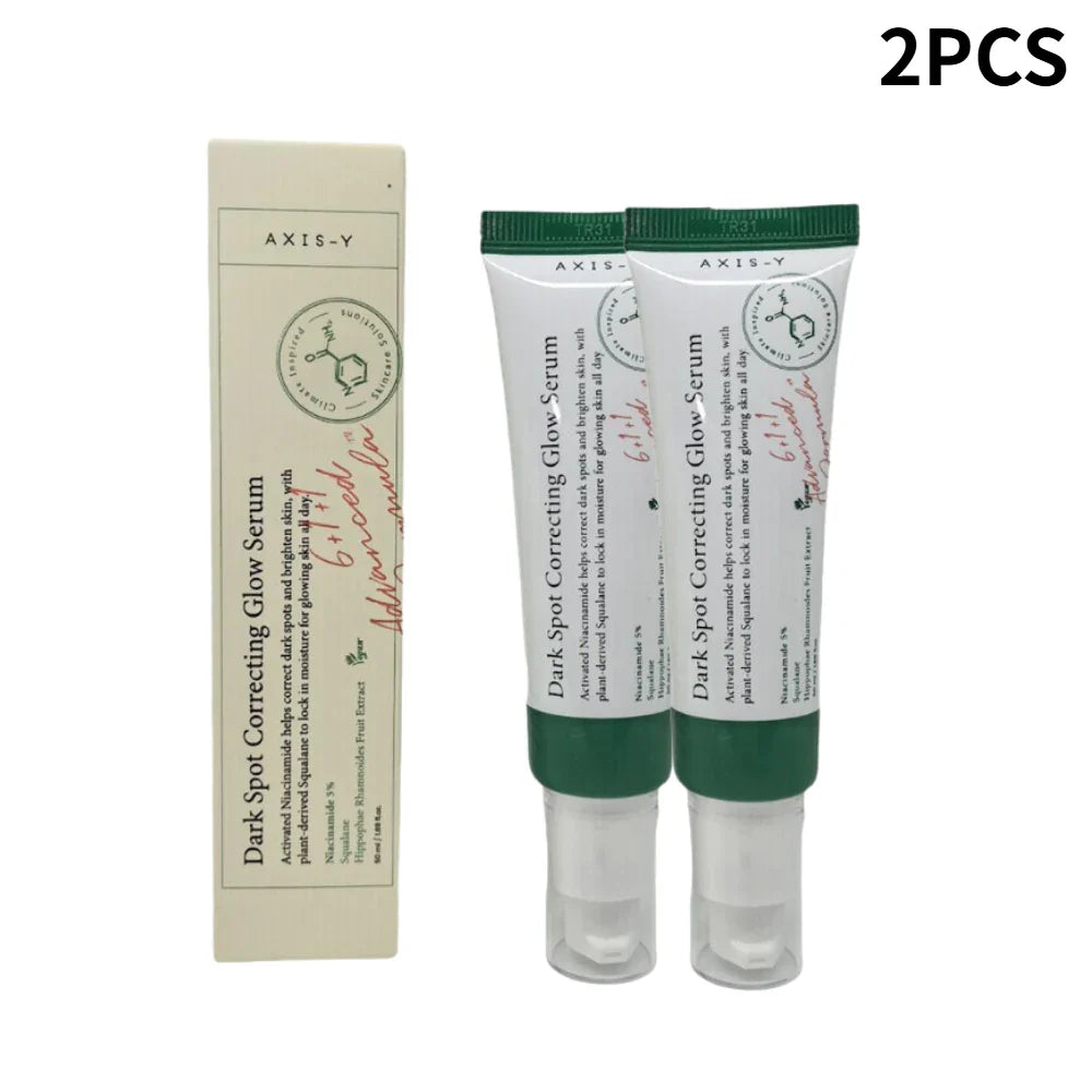 AXIS-Y Dark Spot Correcting Glow Serum 50ml — 5% Niacinamide Korean Skincare for Face Brightening & Spot Removal