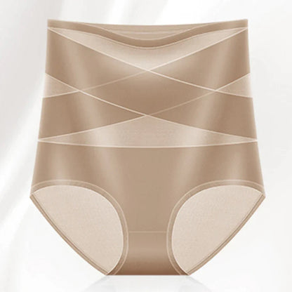 Women's High-Waist Postpartum Silk Pants – Abdominal Lifting & Shaping Girdle