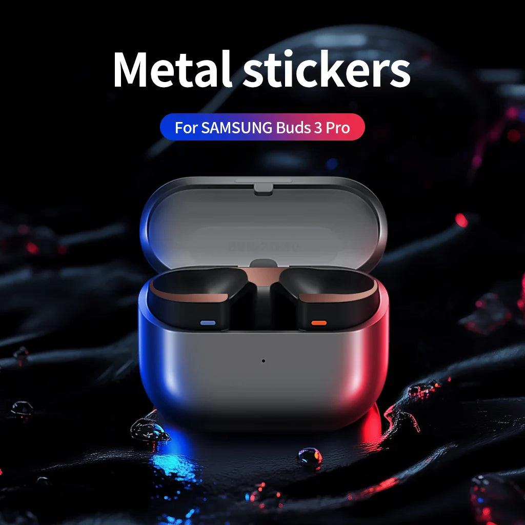 Dustproof & Scratchproof Sticker for Samsung Galaxy Buds 3 Pro – Protective Film for Earphone Case