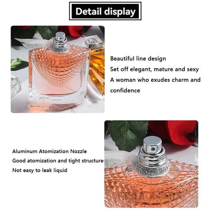 Original 75ml Beautiful Life Women’s Perfume – True Love Rose Fragrance, Fresh & Romantic Long-Lasting Scent
