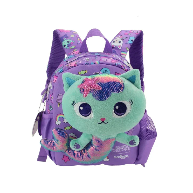 Genuine Gabby’s Dollhouse Cartoon School Bag — Anime Kawaii Backpack, Large Capacity Student Bag, Perfect Birthday Gift