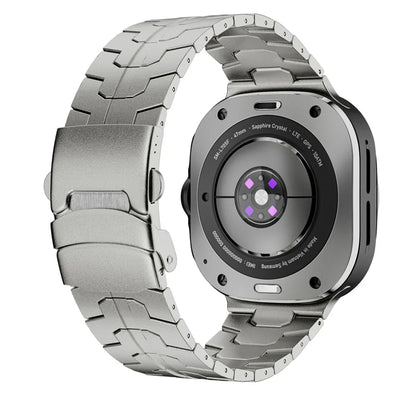 Stainless Steel Strap for Samsung Galaxy Watch Ultra 2025 – Metal Correa Band 47mm No-Gap Bracelet for Men