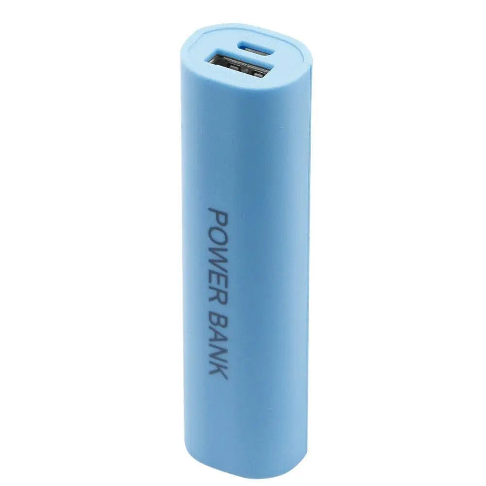 Portable 18650 Power Bank Case - Lightweight Mini Battery Charging Box for Phone & MP3 Devices