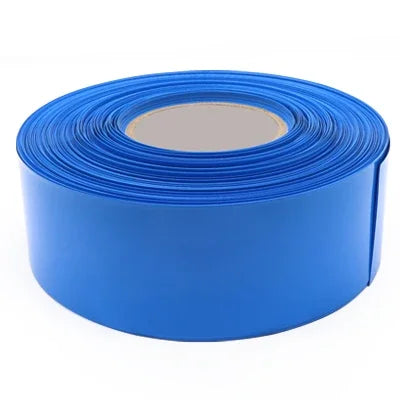18650 Battery Heat Shrink Tube – PVC Insulation Wrap Sleeve for Li-ion Battery Pack Protection (85–400mm Blue)