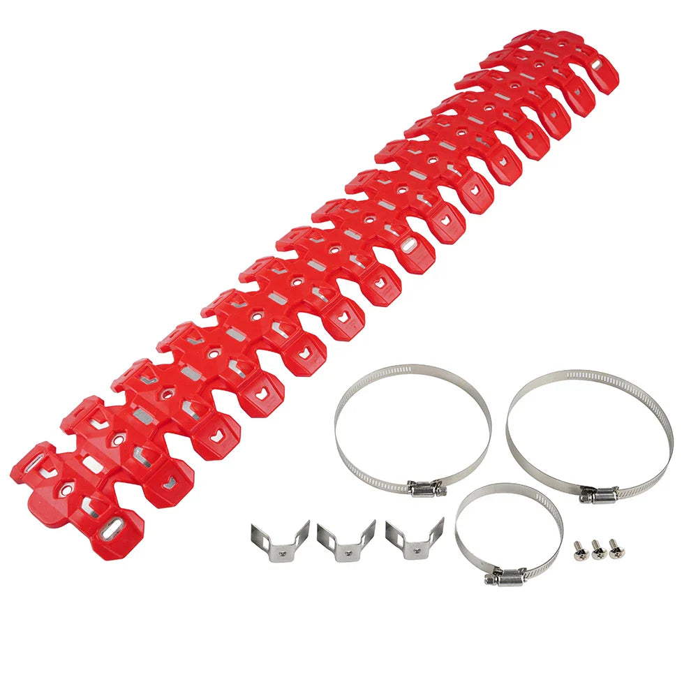 NICECNC Exhaust Heat Shield – 60CM Muffler Protector for KTM EXC 250/300, SX 125, XCW 300, Beta RR 300 & Husqvarna TE 300