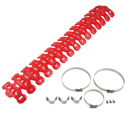 NICECNC Exhaust Heat Shield – 60CM Muffler Protector for KTM EXC 250/300, SX 125, XCW 300, Beta RR 300 & Husqvarna TE 300