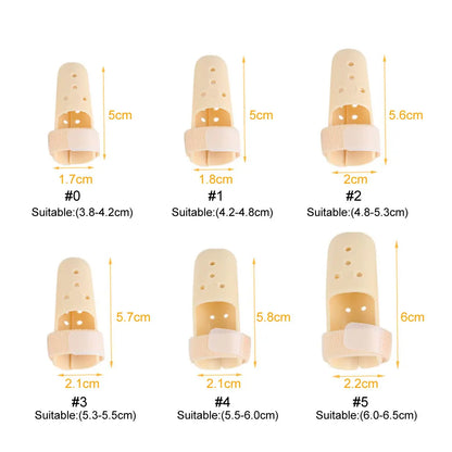 Tcare Adjustable Finger Splint Brace — Finger Support Protector for Arthritis, Joint Injury & Pain Relief