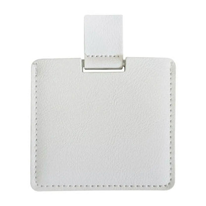 Ultra-Thin Stainless Steel Makeup Mirror - Mini Portable Pocket Hand Cosmetic Mirror & Personalized Beauty Gift