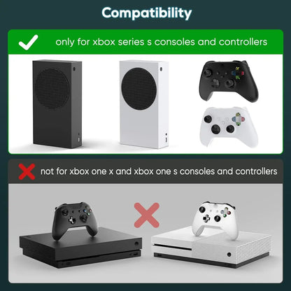 IPEGA Cooling Stand for Xbox Series S – RGB Light, Charging Station with 2x1400mAh Batteries, 3-Speed Adjustable Cooling Fan