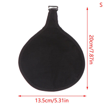Women Silicone Breast Forms Cover with Cotton Pocket – Mastectomy Prosthesis Protective Triangle Inserts