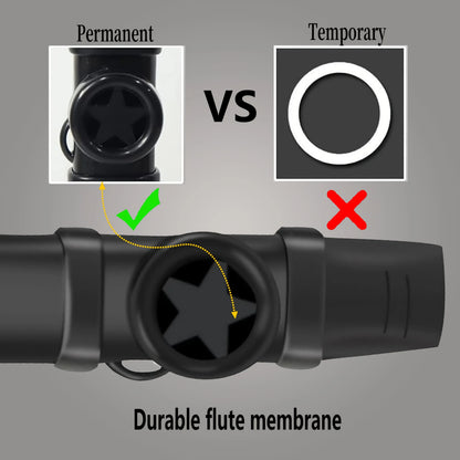 Mouth Flute Kazoo - Easy-to-Play Musical Instrument for Beginners, Parties, Travel & Gifts