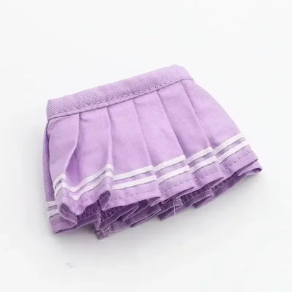 Mini Doll Clothes Outfit - Kpop EXO Labubu Idol V1 V2 Skirt & Sweater Set, Korea-Inspired Gift