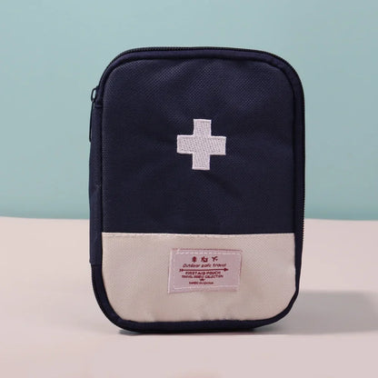 Portable Medicine Bag – Cute First Aid Kit Organizer, Medical Emergency Kit for Travel, Outdoor & Household Pill Storage