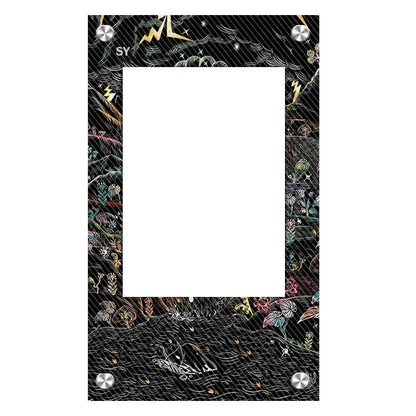 Pokémon Acrylic Extended Artwork Card Display Rack – Pikachu, Greninja, Magikarp & Kingdra Collectible Card Holder Display Case Gift
