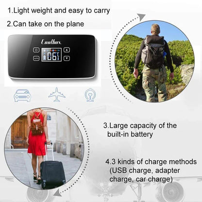 13600mAh Mini USB Refrigerator – High-Power Insulin & Pill Box Cooler, 0-18°C Refrigerated Incubator