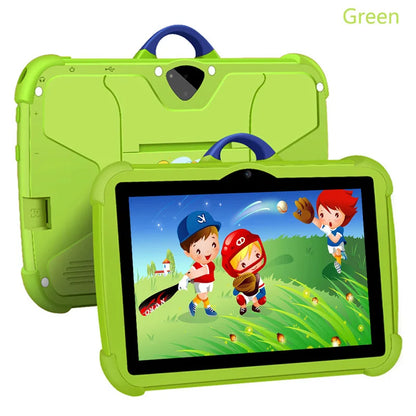 New Cartoon Pattern Kids Tablet – 7 Inch, Quad-Core, 4GB RAM, 64GB ROM, Android Learning & Education Games, Children's Gift