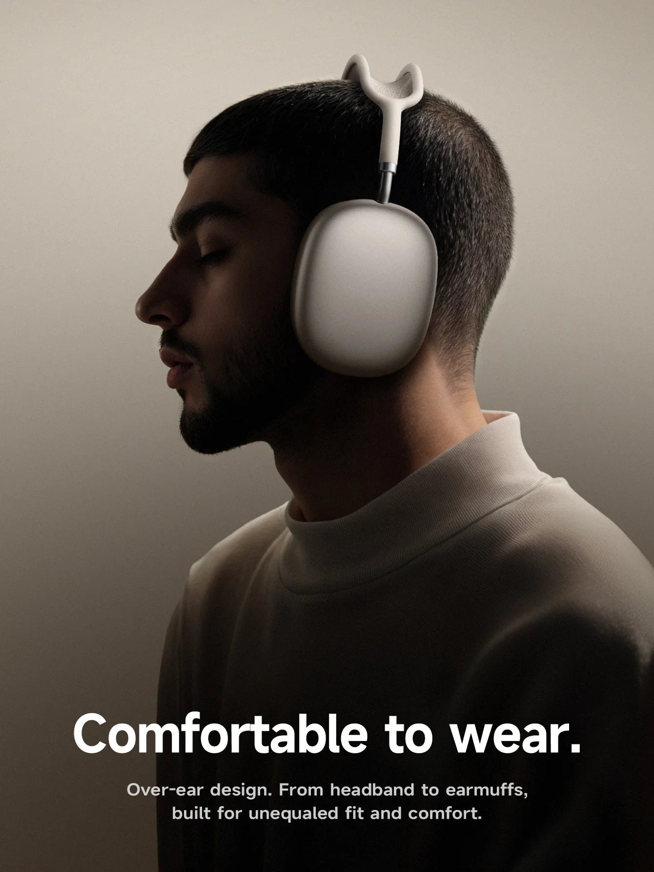 HOCO W65 Plus ANC Bluetooth Headphones – Wireless Over-Ear Noise Cancelling HiFi Sport Headset with Control Button