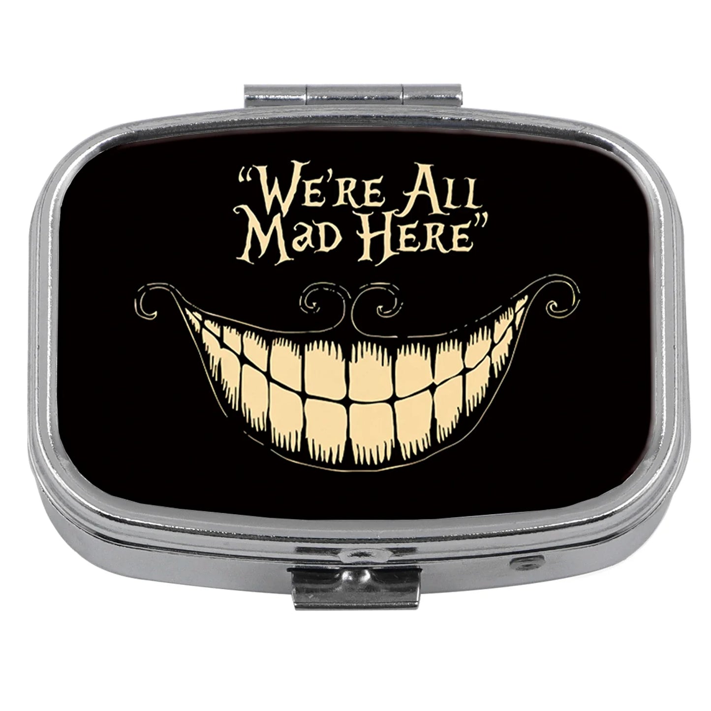 Funny Cat Pill Box - Portable Sealed Mini Medicine Organizer & Compact Storage Case