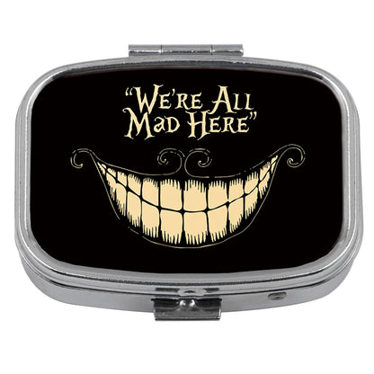 Funny Cat Pill Box - Portable Sealed Mini Medicine Organizer & Compact Storage Case