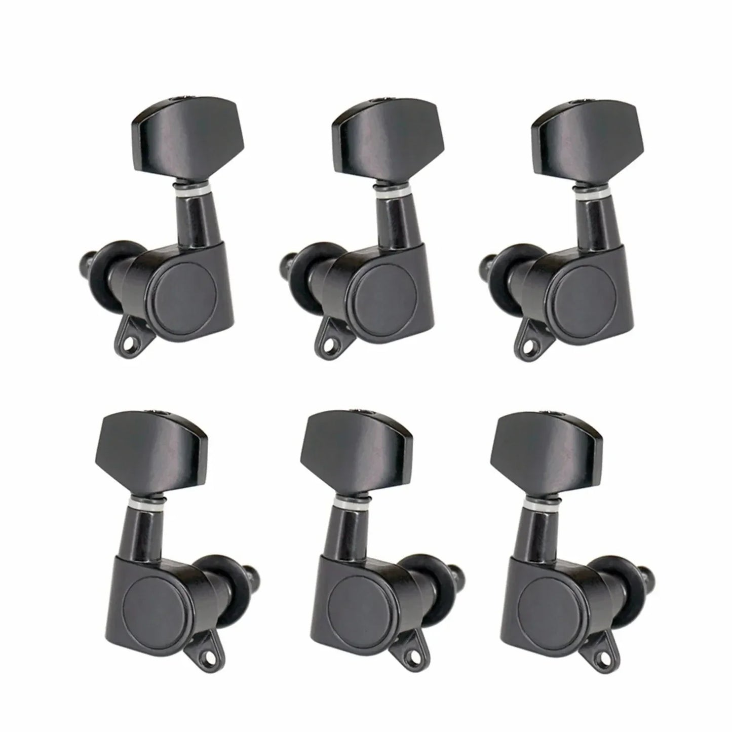 6-Piece Guitar Tuning Pegs Set — Locking Machine Heads for Electric Guitar