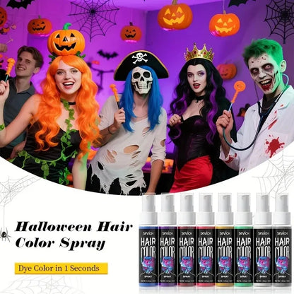 Temporary Hair Color Spray - Washable Instant Hair Dye for Multi-Color DIY Styling, Parties & Salon Looks