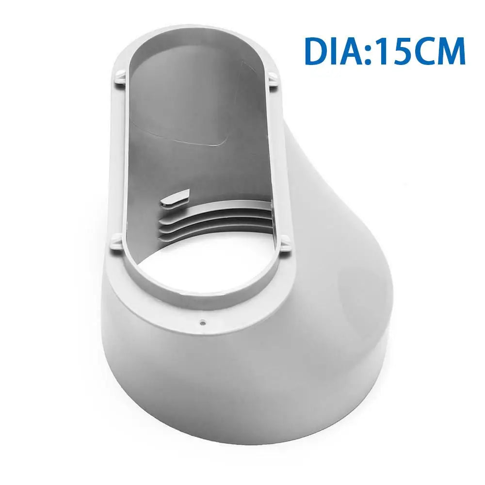 1/2PCS Portable AC Window Kit – Adjustable Slide Plate & Exhaust Hose Connector with Wind Shield Adapter