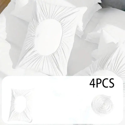 4PCS Disposable Pillowcase Set - Breathable Dirt-Proof Universal Pillow Covers for Hotel, Salon & Travel Use