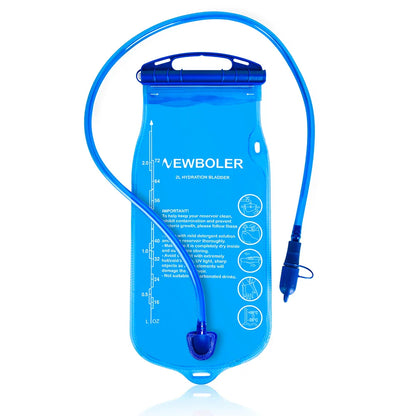NEWBOLER Water Bladder Hydration Pack — BPA-Free 2L/3L Reservoir for Running, Hiking & Backpacking