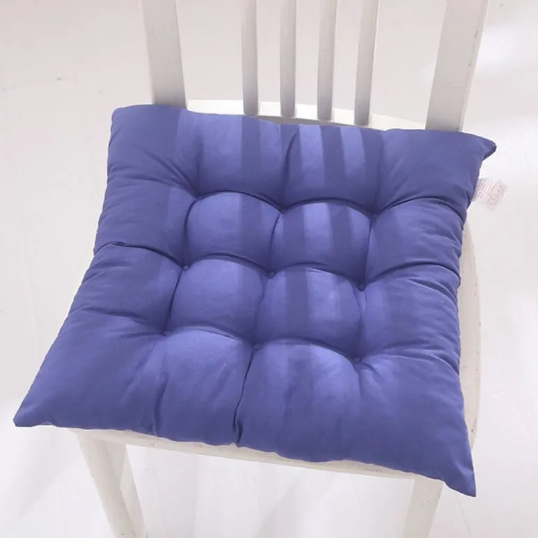 2pcs Thick Comfortable Chair Cushion - Non-Slip Seat Pad for Home Office & Dining Chairs