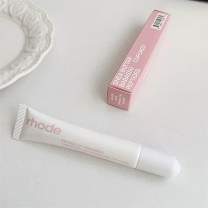Rhode Peptide Lip Balm Set - Long-Lasting Moisturizing Lip Treatment with Coffee & Raspberry Lip Care