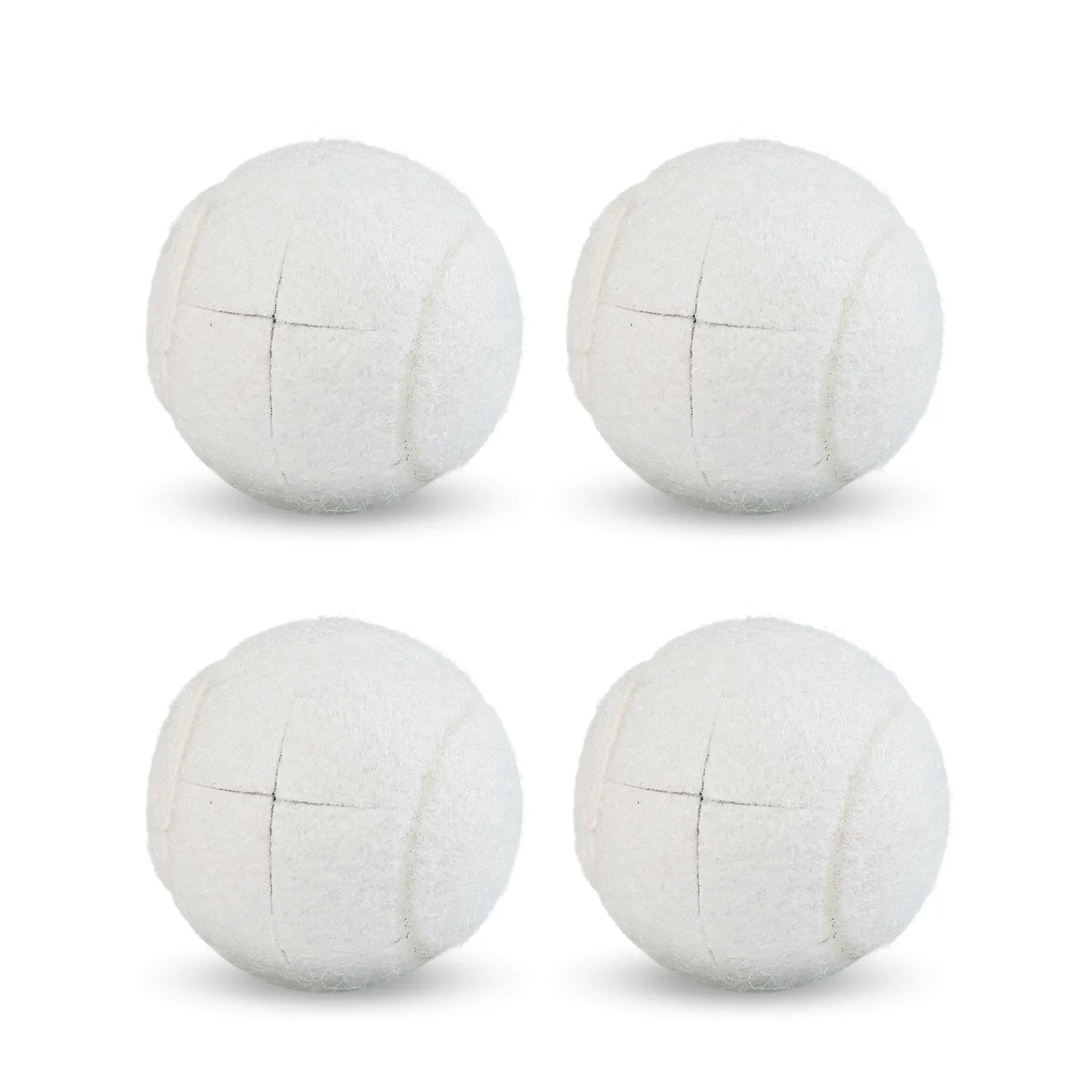 4pcs Precut Walker Tennis Balls – Heavy Duty Felt Pads for Furniture Legs & Floor Protection