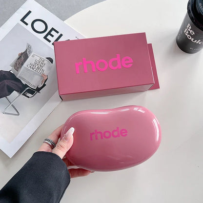 RHODE Magnetic Lip Case - MagSafe Compatible iPhone Cover with Lip Gloss Holder for iPhone 17 Air 16 15 14 13 12 11 Pro Max
