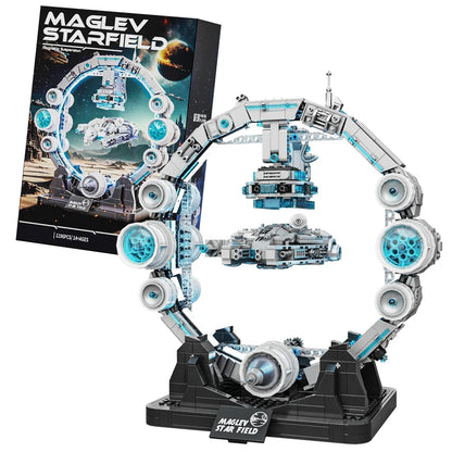 Star Plan Falcon Spaceship Building Blocks – DIY Model Toy Set for Boys, Adults & Christmas Gifts