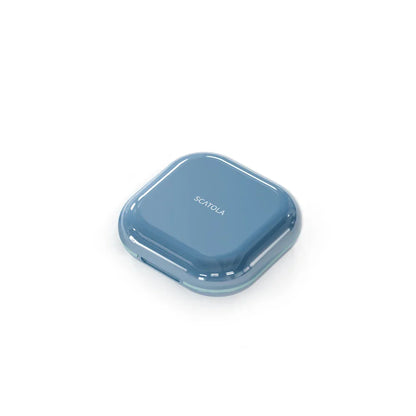 Portable Orthodontic Braces Case – Slim Mouth Guard & Denture Holder with Lid for Teeth Aligners