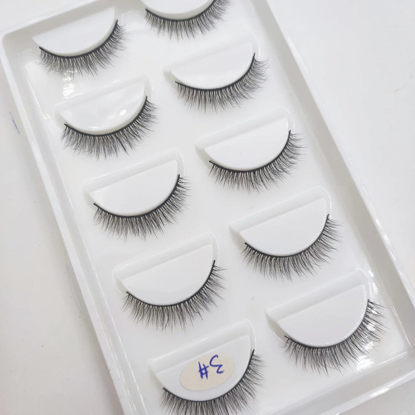 38 Styles 5 Pairs 3D Mink False Eyelashes – Natural Fake Lashes Makeup Beauty Tools