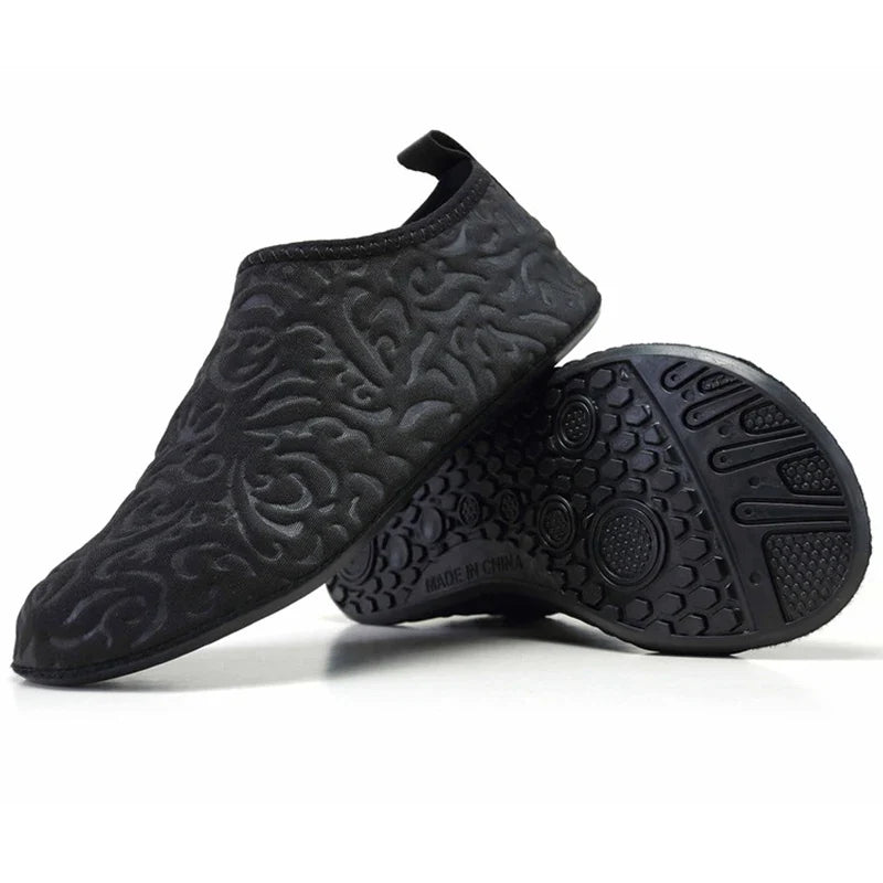 Couple Aqua Water Shoes - Lightweight Quick-Dry Anti-Slip Beach Sneakers for Men & Women