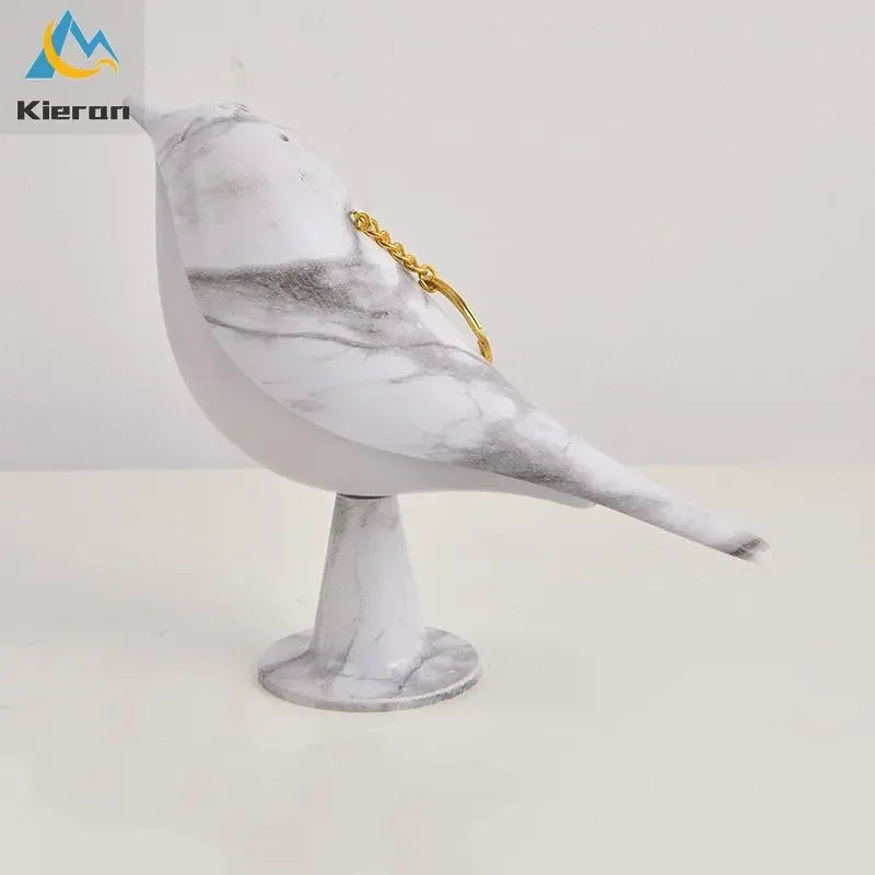 Nordic Magpie LED Desk Lamp - Modern Touch Bird Light for Bedroom, Study & Living Room Decor