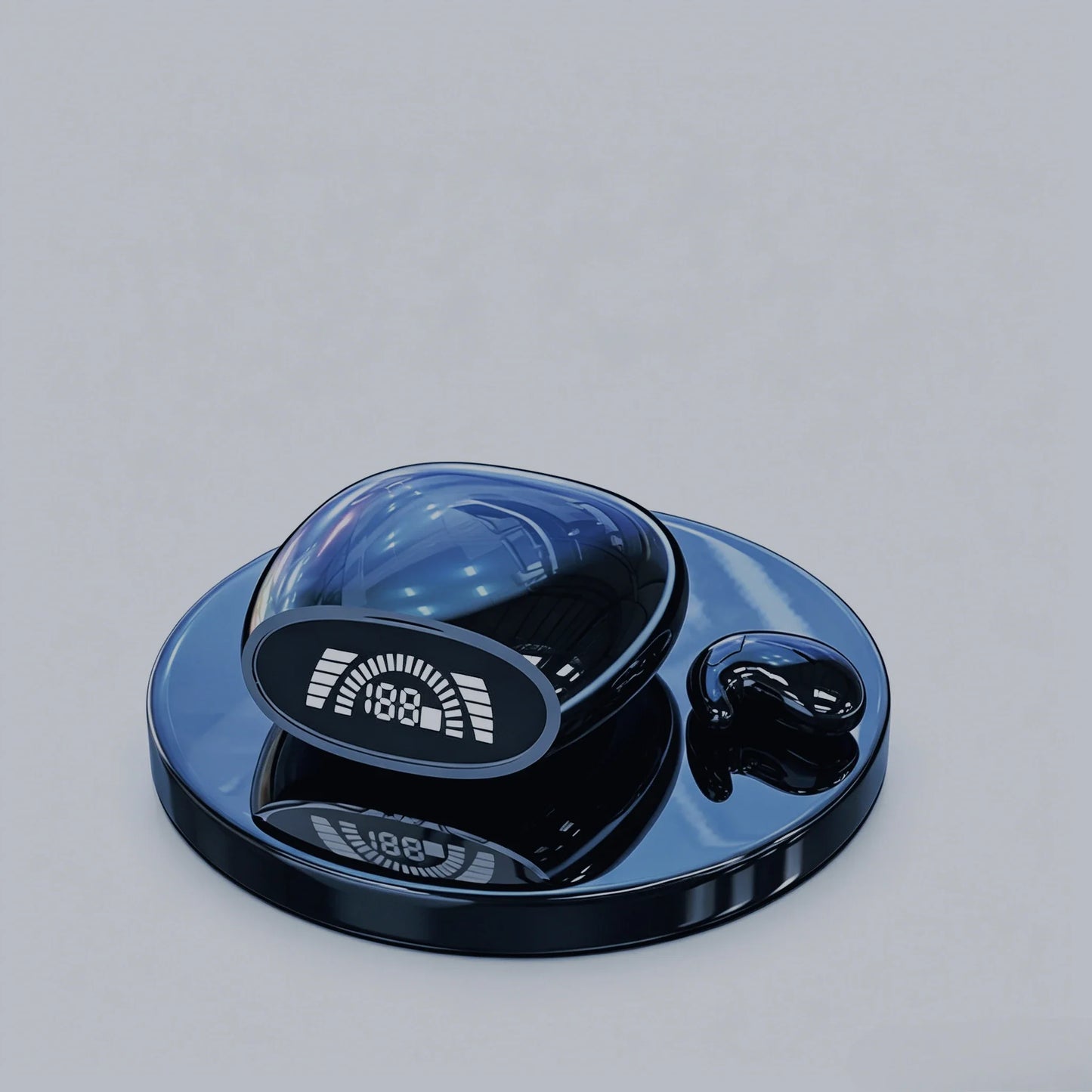 Ultra-Thin Sleep Earbuds - Lightweight Invisible Design with Ergonomic Side-Sleep Fit & Built-In Mic