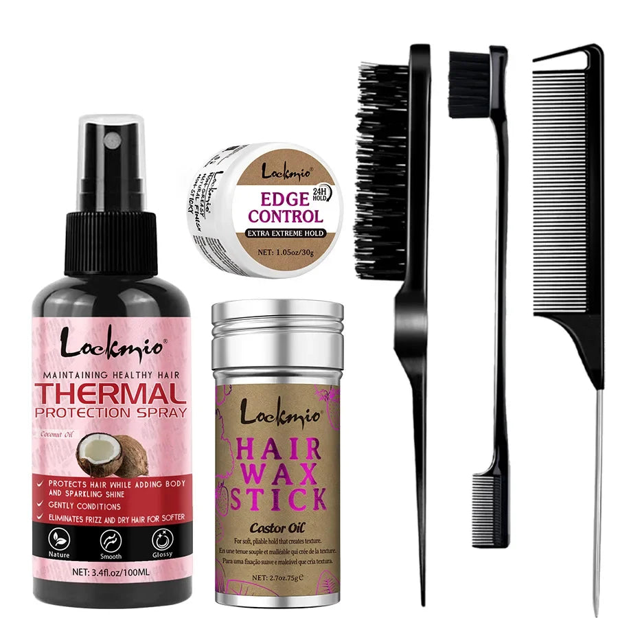 Thermal Hair Protection Spray - Heat Protector Serum for UV Damage Defense, Moisturizing & Nourishing Hair Care