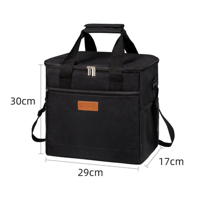 Insulated Lunch Bag - Portable Reusable Food Storage Tote for School, Work & Picnics